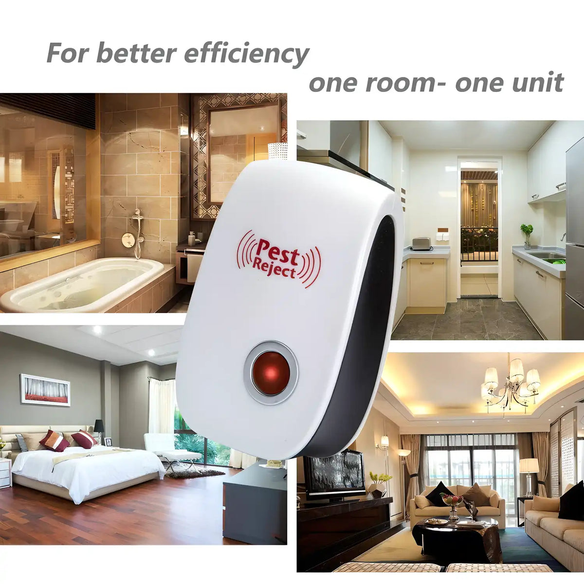 Ultrasonic Pest Repeller For Rat, Mice, Cockroach, Insects, Ants